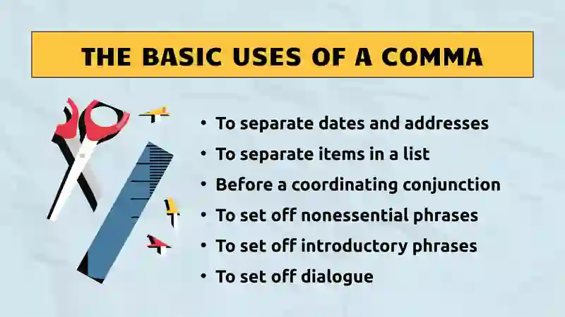 COMMA RULES 3