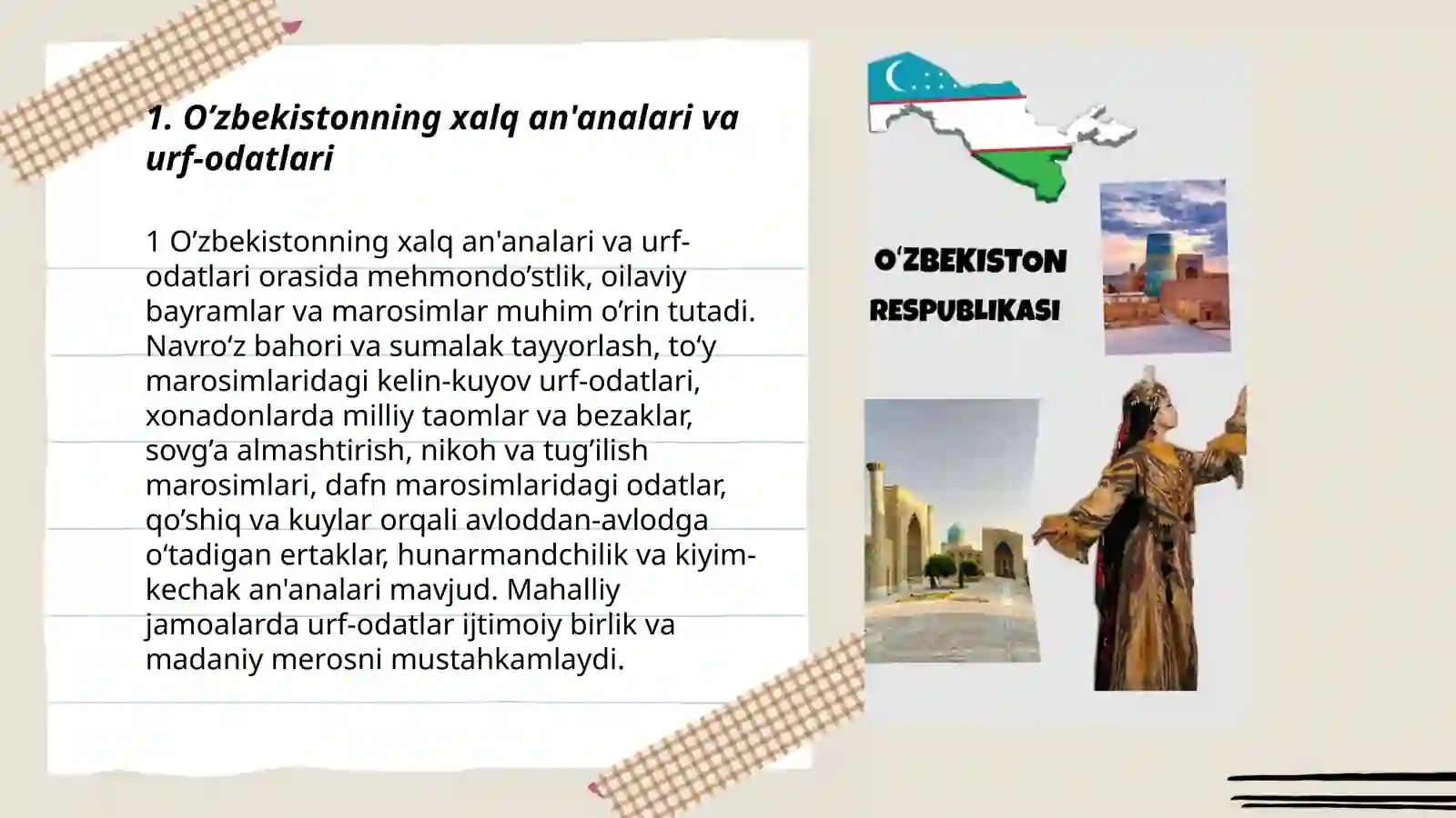 O’zbekiston madaniyati 3