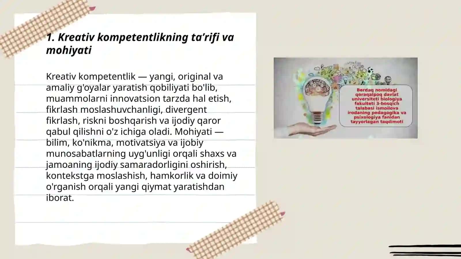 Kreativ kompetentlik 3