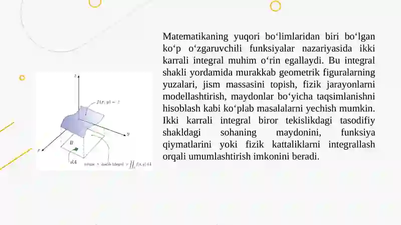 Ikkikarrali Integralni Hisoblash Usullari 3