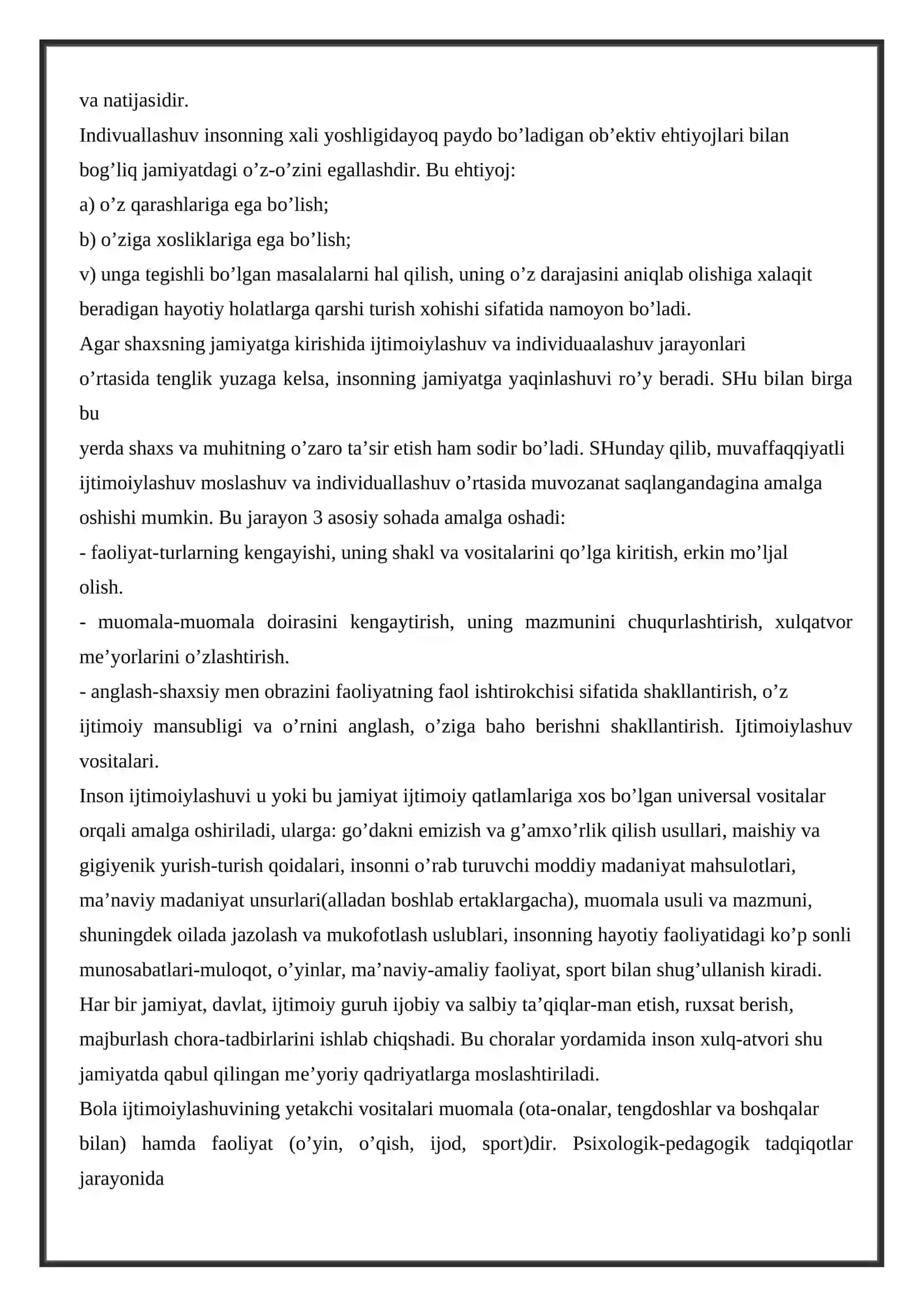Bola rivojlanishida ijtimoiy omillar 3