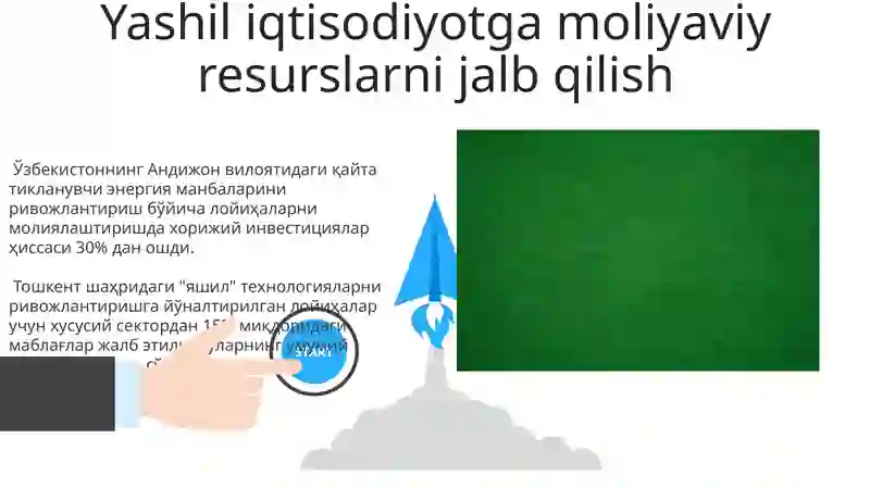Ózbekistonda yashil iqtisodiyot ni shakllantirish va rivojlantirish bosqichlari 3