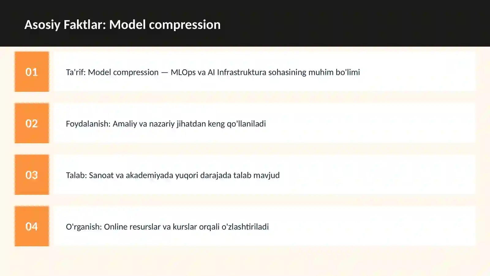Model compression 3