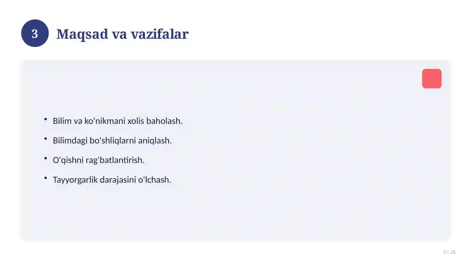 Rus tili fanidan 11-sinf: mavzulashtirilgan nazorat ishi va tahlil 3