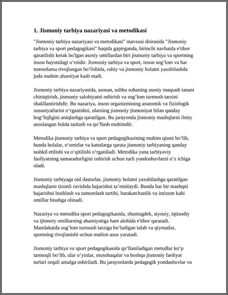 Jismoniy tarbiya va sport pedagogikasi 3