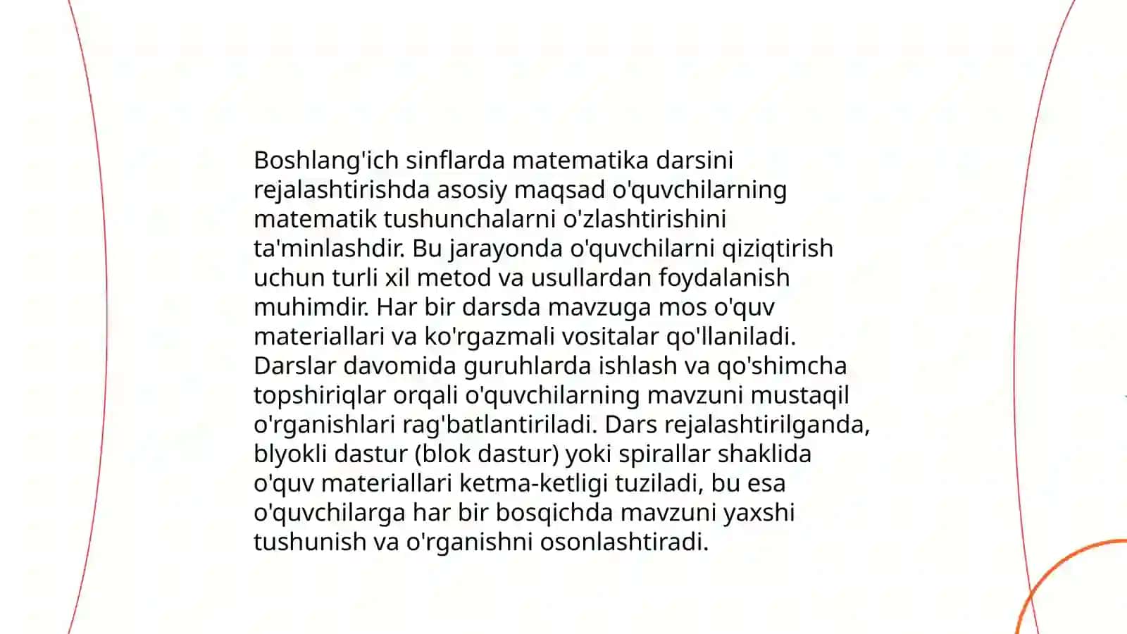Boshlanģich sinflarda matematikadan yozma hisoblashga òrgatish metodikasi 3 sinf misolida 3