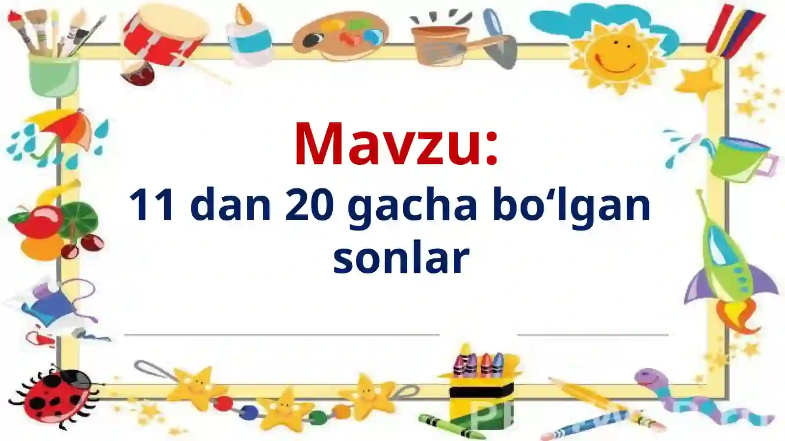 1-SINF Matematika darsi 3