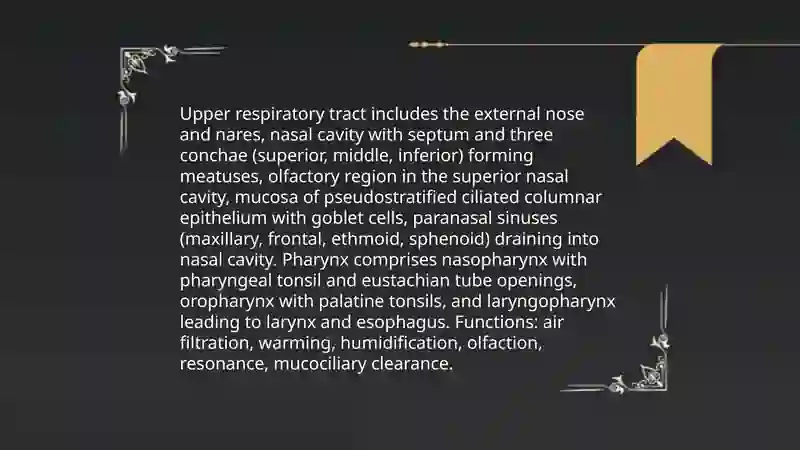 Body systems. Respiratory system 3