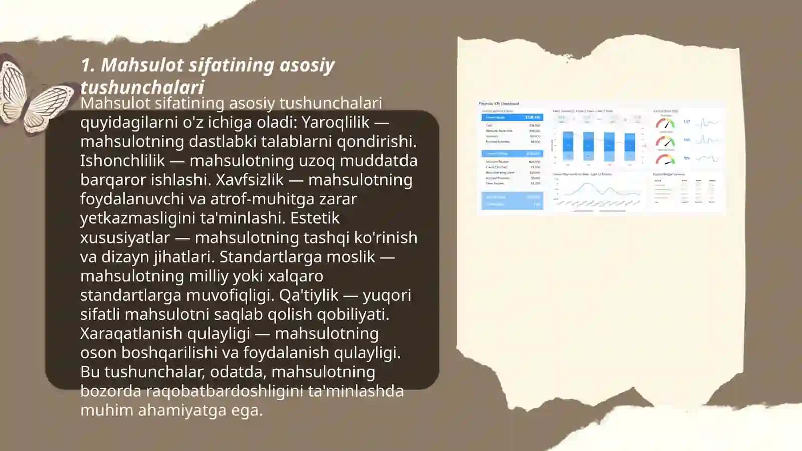 Mahsulot sifatining ijtimoiy va funksional koʻrsatkichlarni tahlil qilish 3