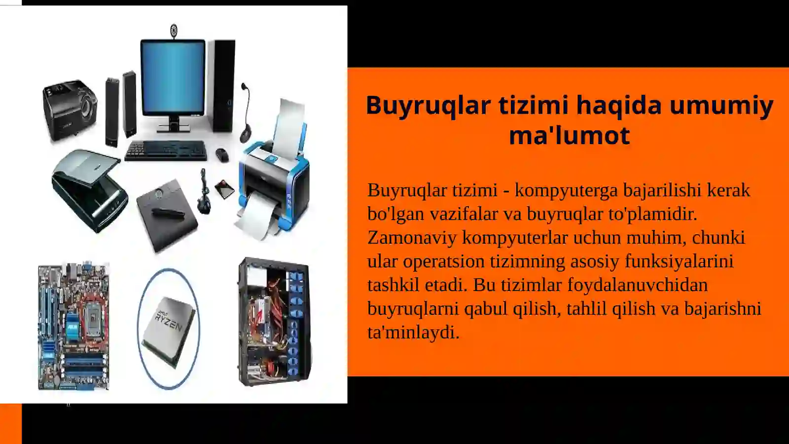 Buyruqlar tizimi 3