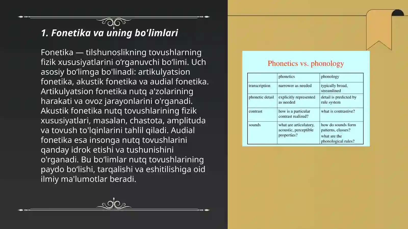 Fonetika tovush haqidagi fan 3