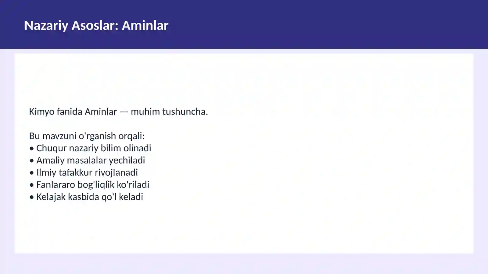 Kimyo Ketonlar 3