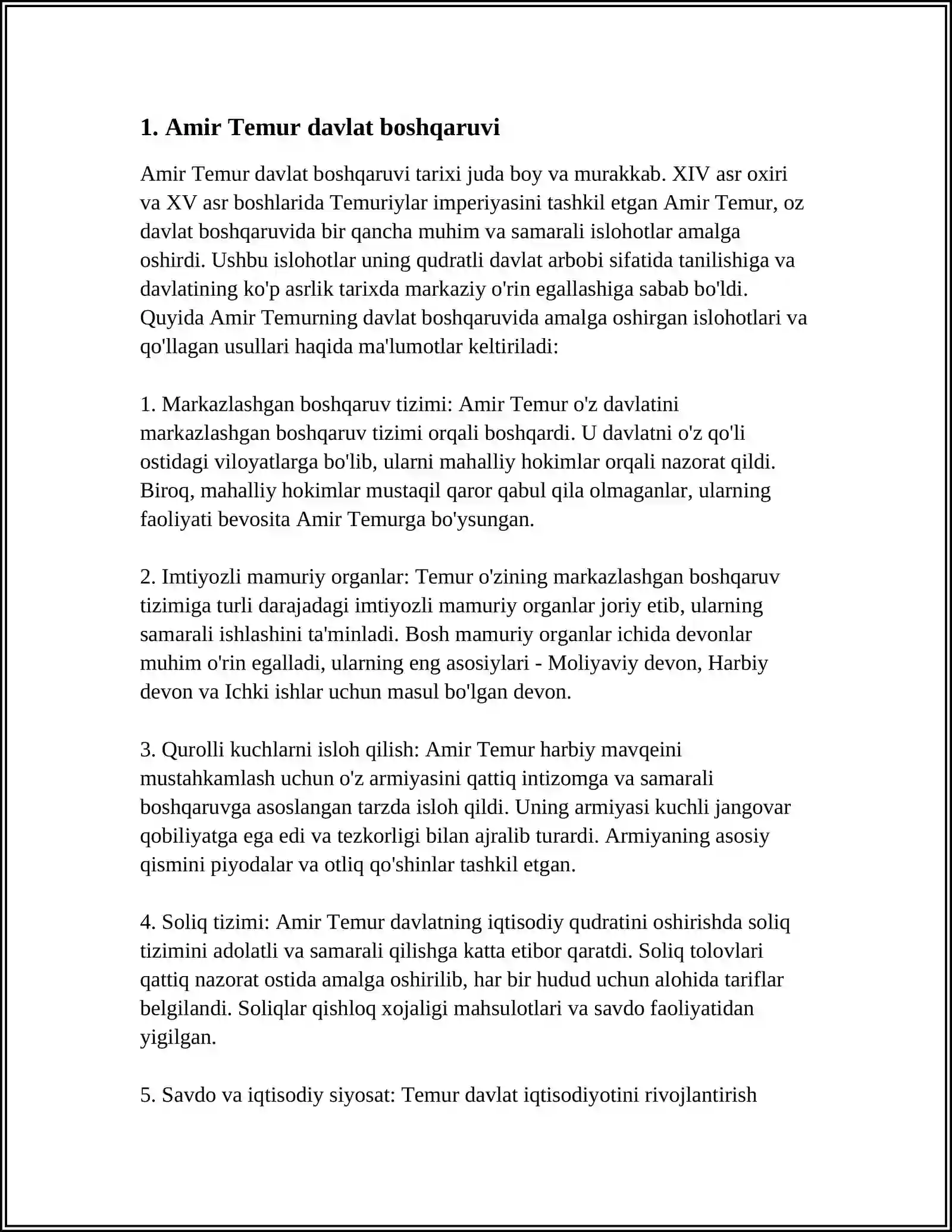 TEMUR TUZUKLARI HAQIDA 3