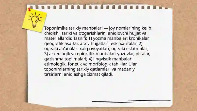 Toponimika tarixiy manba 3