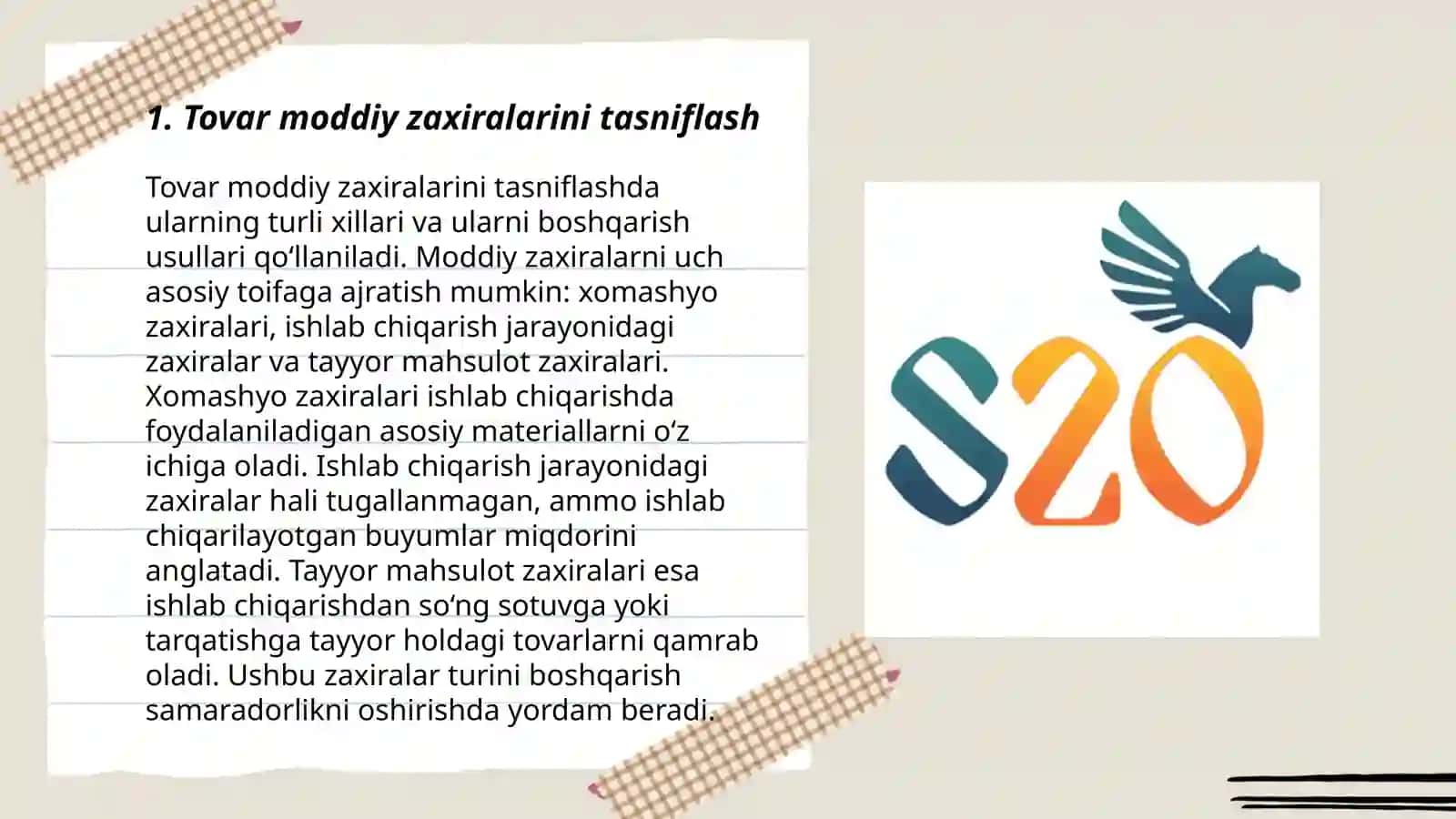 Buxgalteriyada tovar moddiy zaxiralar hisobi 3