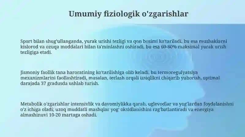 Sportning har bir turibilanshugullanganda organizimda sodir boladigan ozgarishlar 3