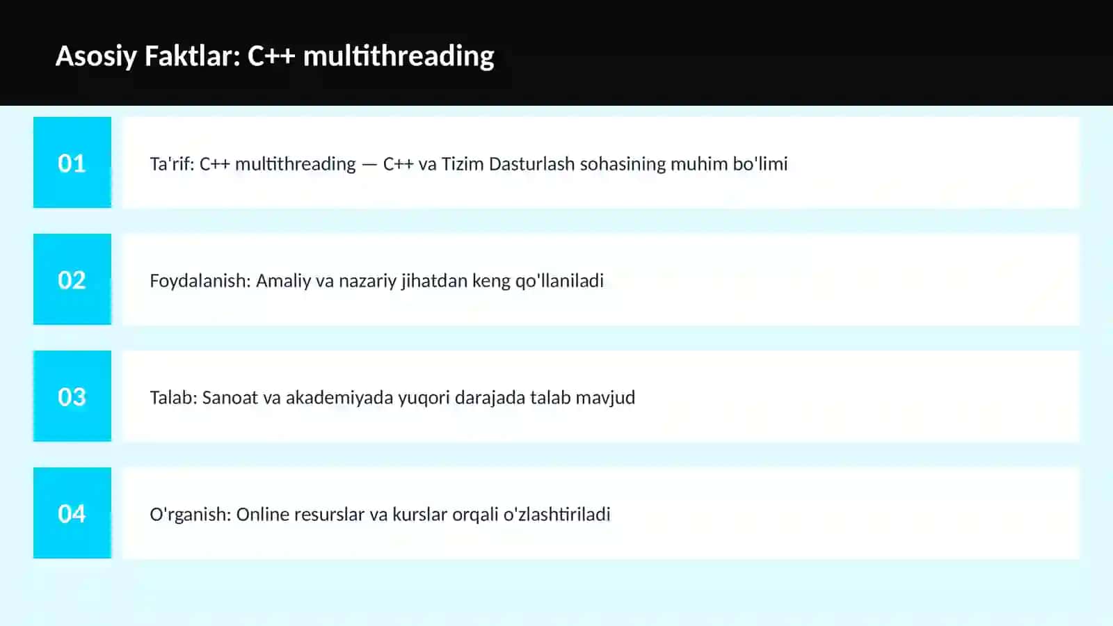 C++ multithreading 3