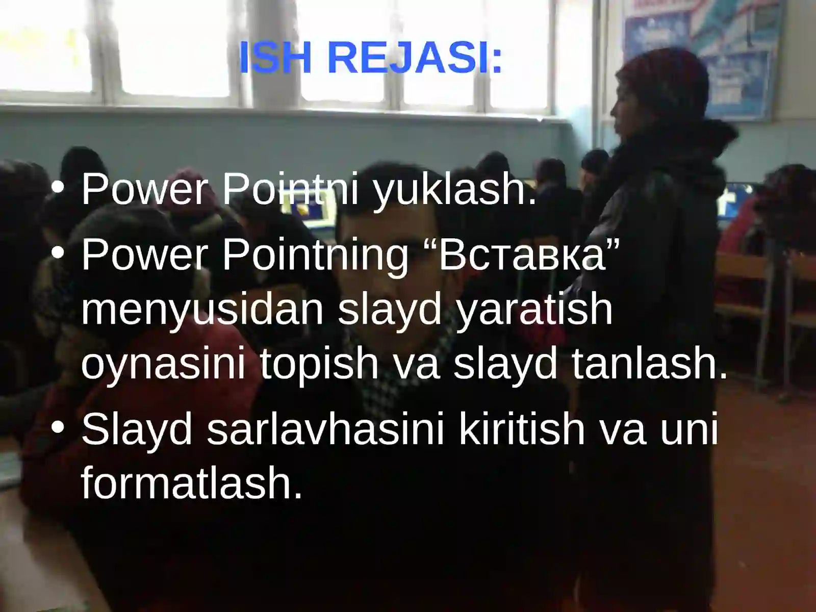 Microsoft PowerPoint dasturida ishlash 3