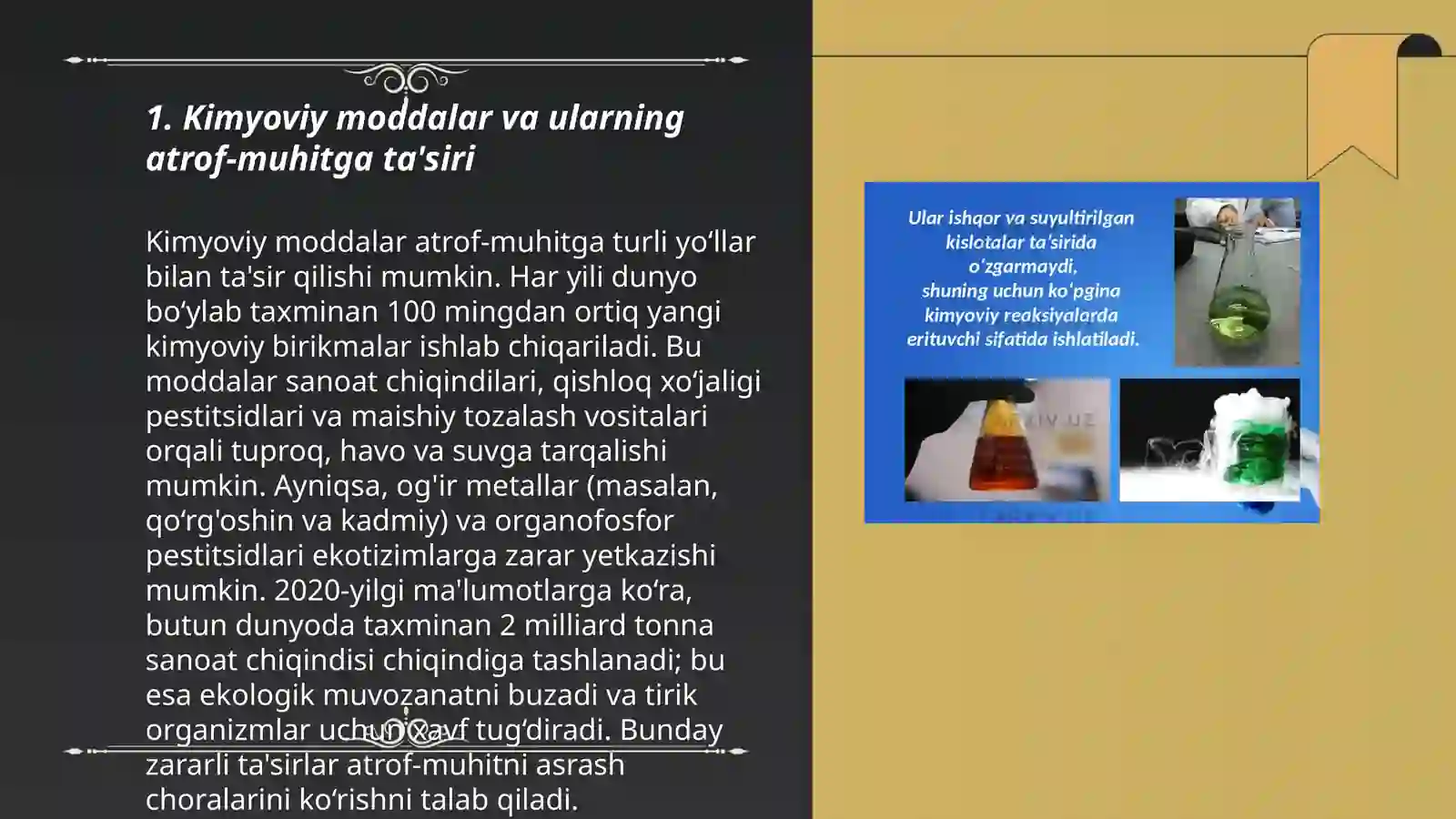 Kimyo va atrof muhit 3