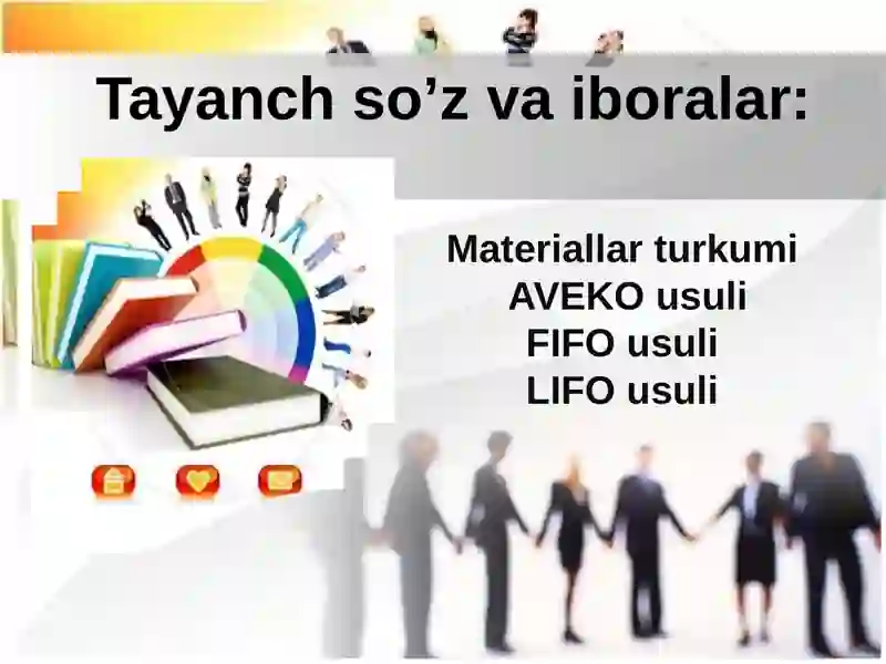 Materiallar hisobi 3
