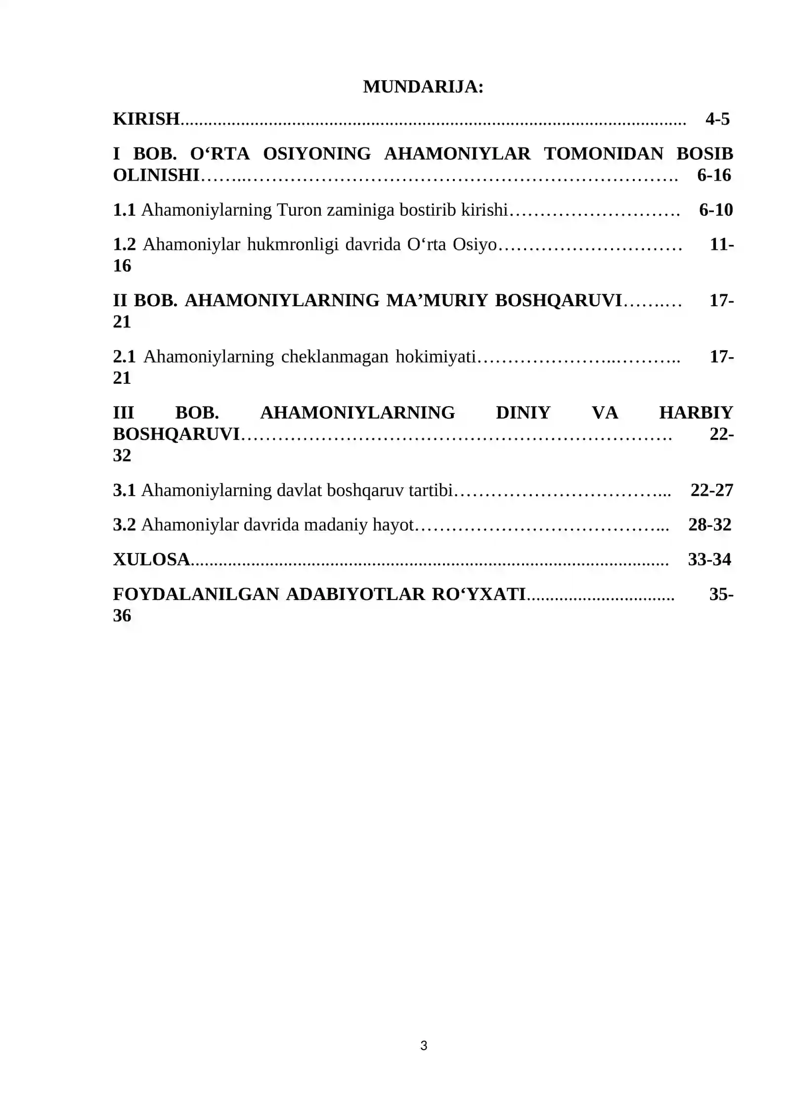 Ahamoniylarning cheklanmagan podsho hokimyati (mutlaq monarxiya) 3