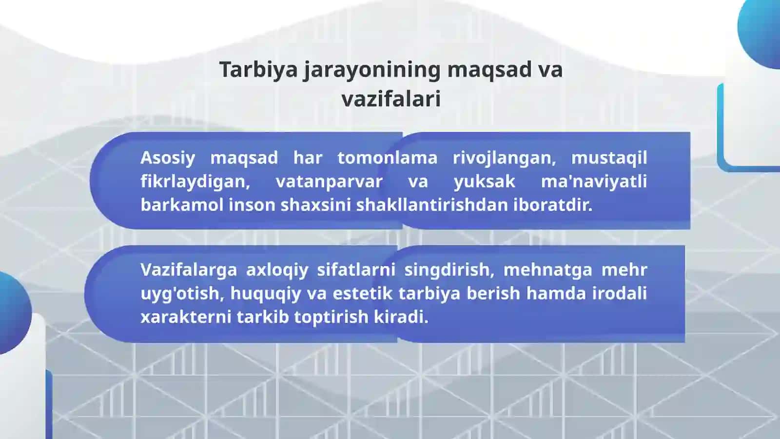 Tarbiya jarayoni va qadimgi manbalarda ta'lim-tarbiya masalalari 3