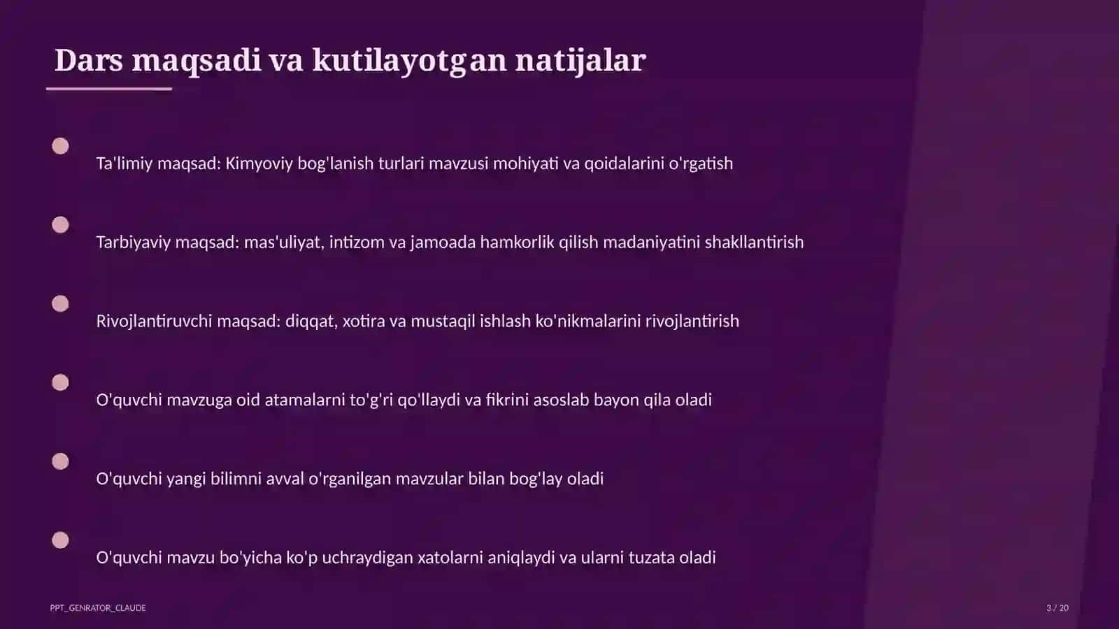 Kimyoviy bog'lanish turlari (8-sinf) 4
