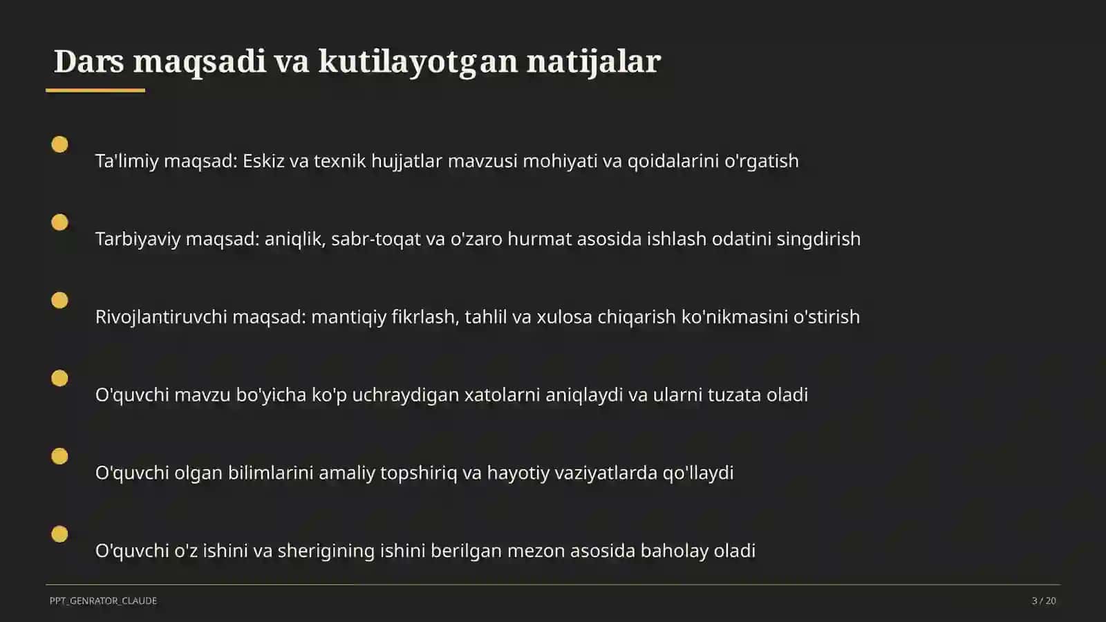 Eskiz va texnik hujjatlar (9-sinf) 3