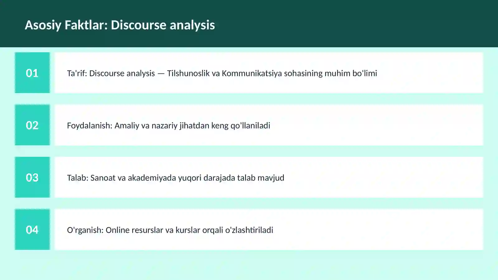 Discourse analysis 3