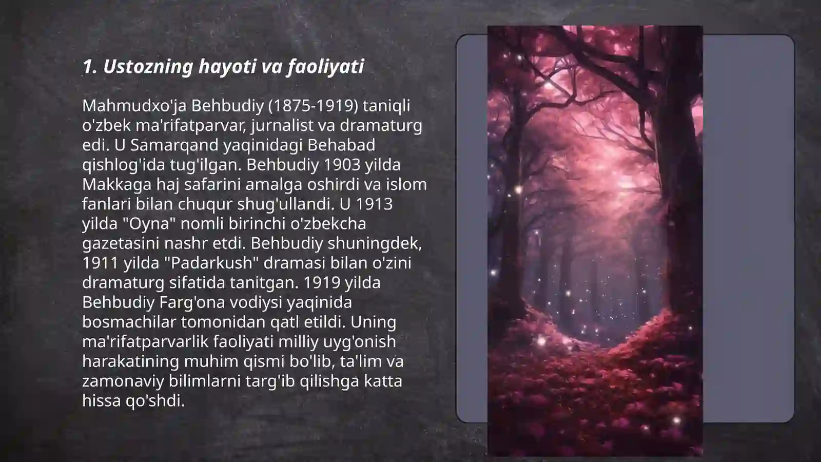 Mahmudxo'ja Behbudiy haqida 3