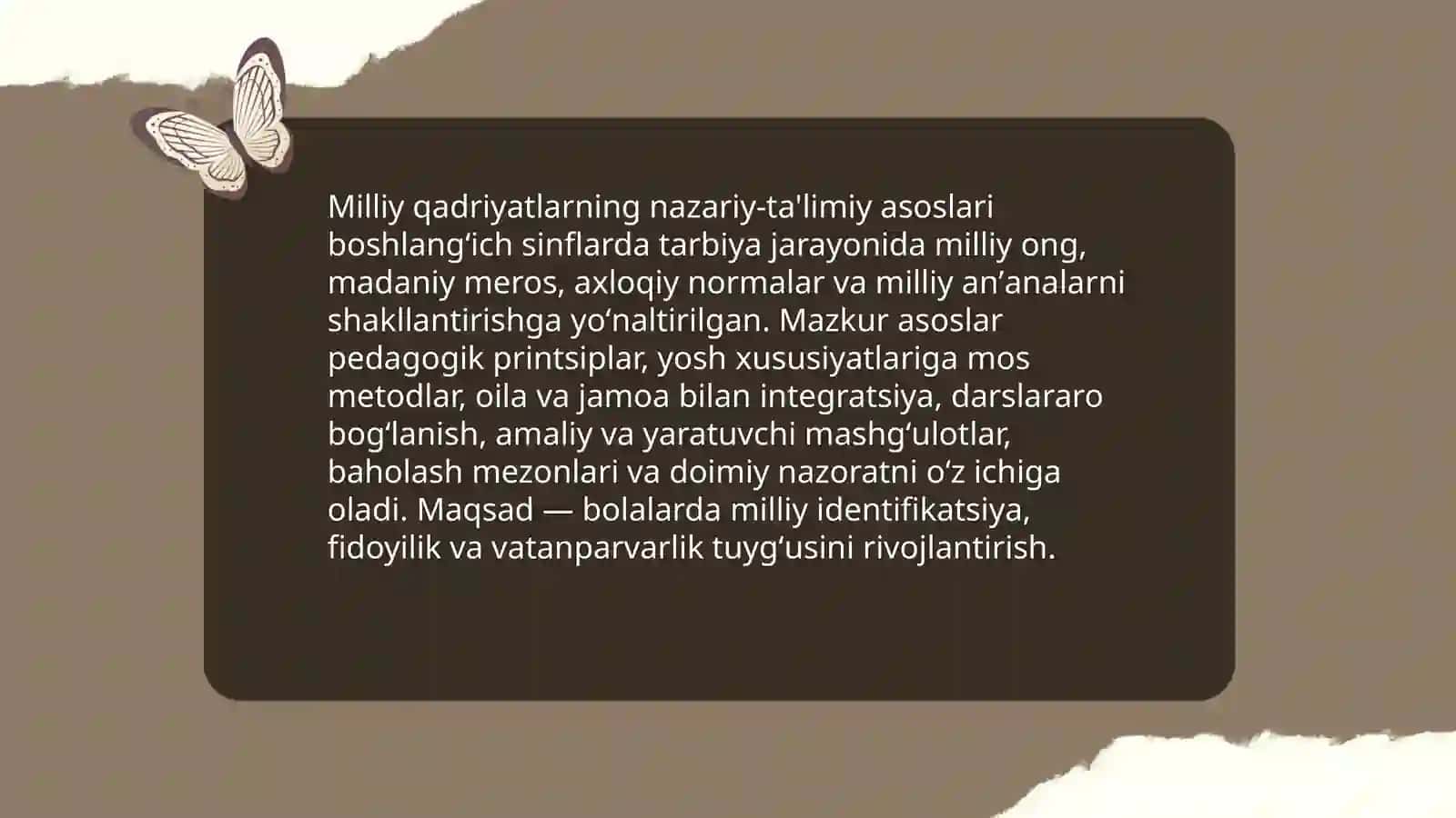 Milliy qadriyatlarning õrni 3