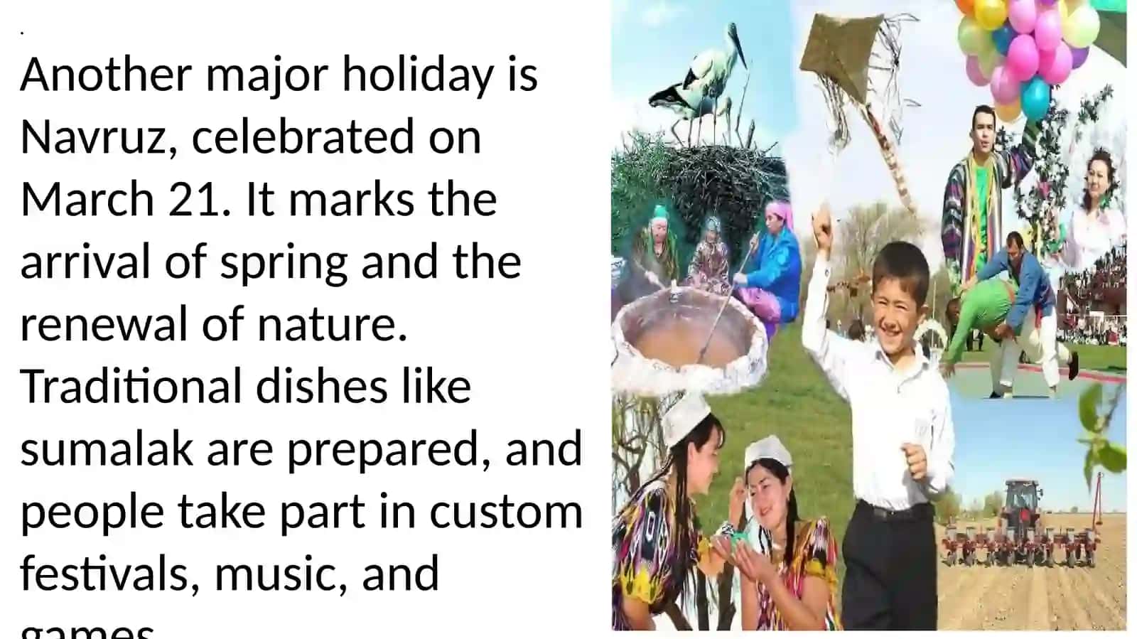 NATIONAL HOLIDAYS AND CUSTOMS OF UZBEKISTAN 3