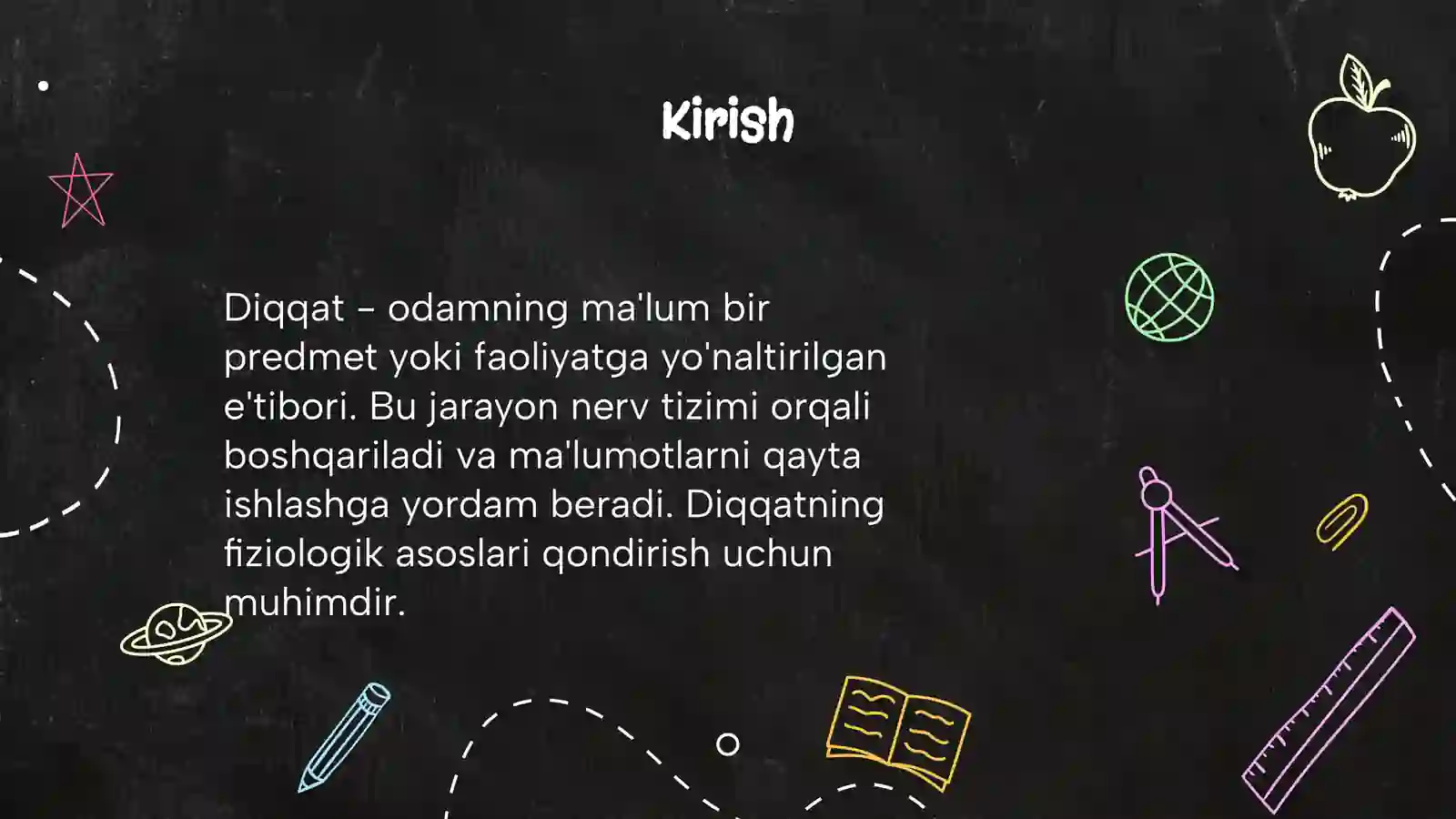 Diqqat haqida tushuncha va nerv fiziologik asoslari 3