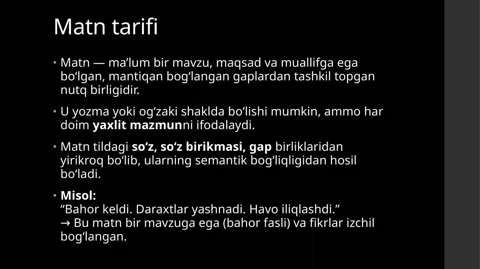 Matntushunchasi 3