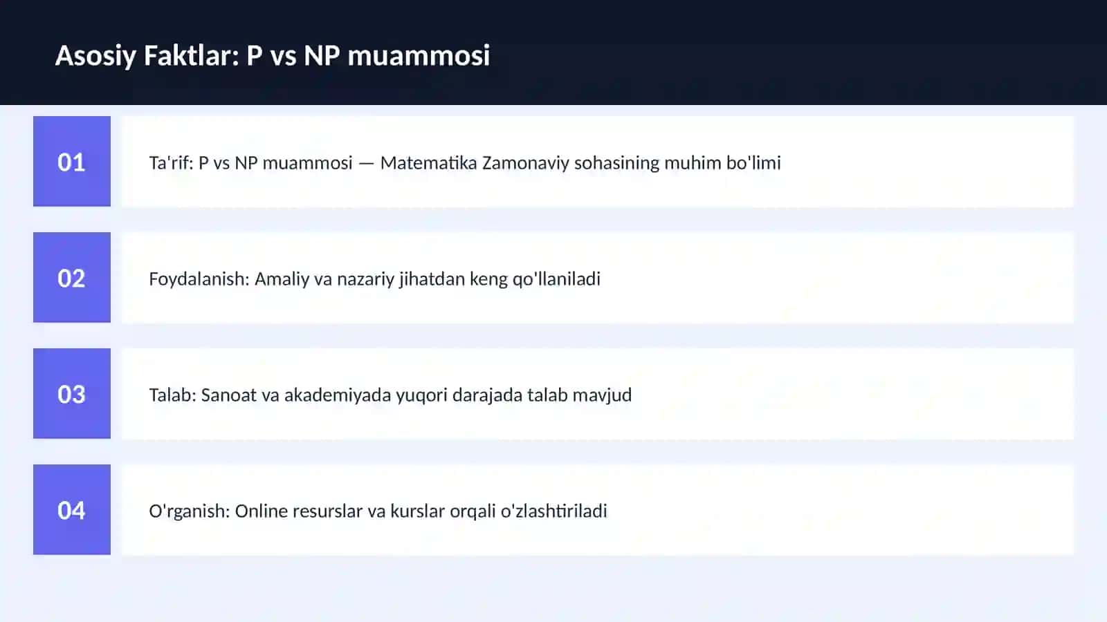 P vs NP muammosi 3