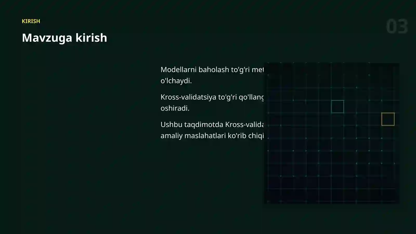 AI MODELLARNI BAHOLASH 3