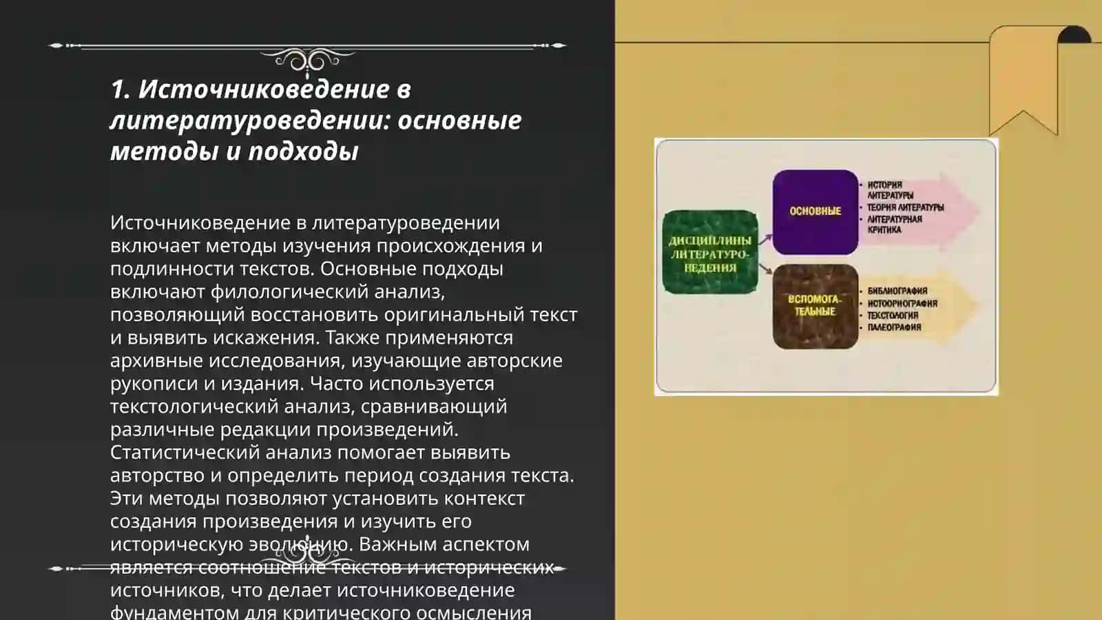Вспомогательные литературоведческие дисциплины: источниковедение, текстология, библиография 3