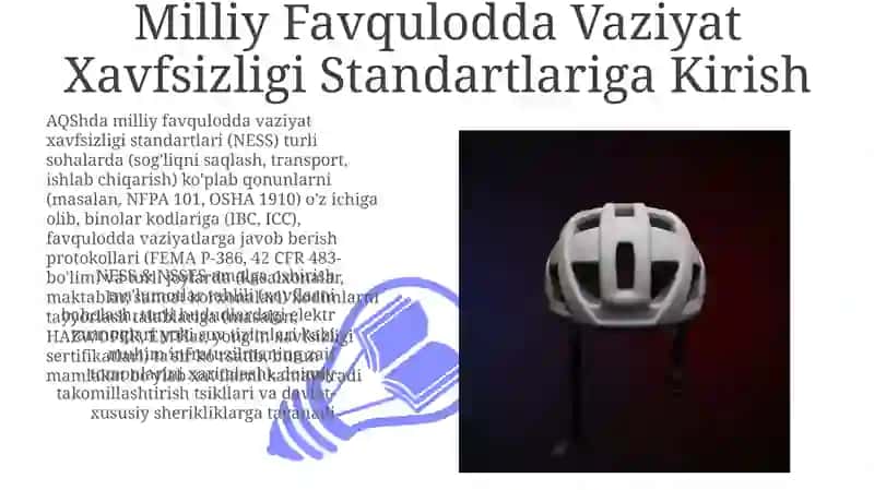 Favqulodda Vaziyatlarda Xavfsizlikni Ta’minlash bo‘yicha Qabul qilingan Davlat Standartlari Tizimi 3