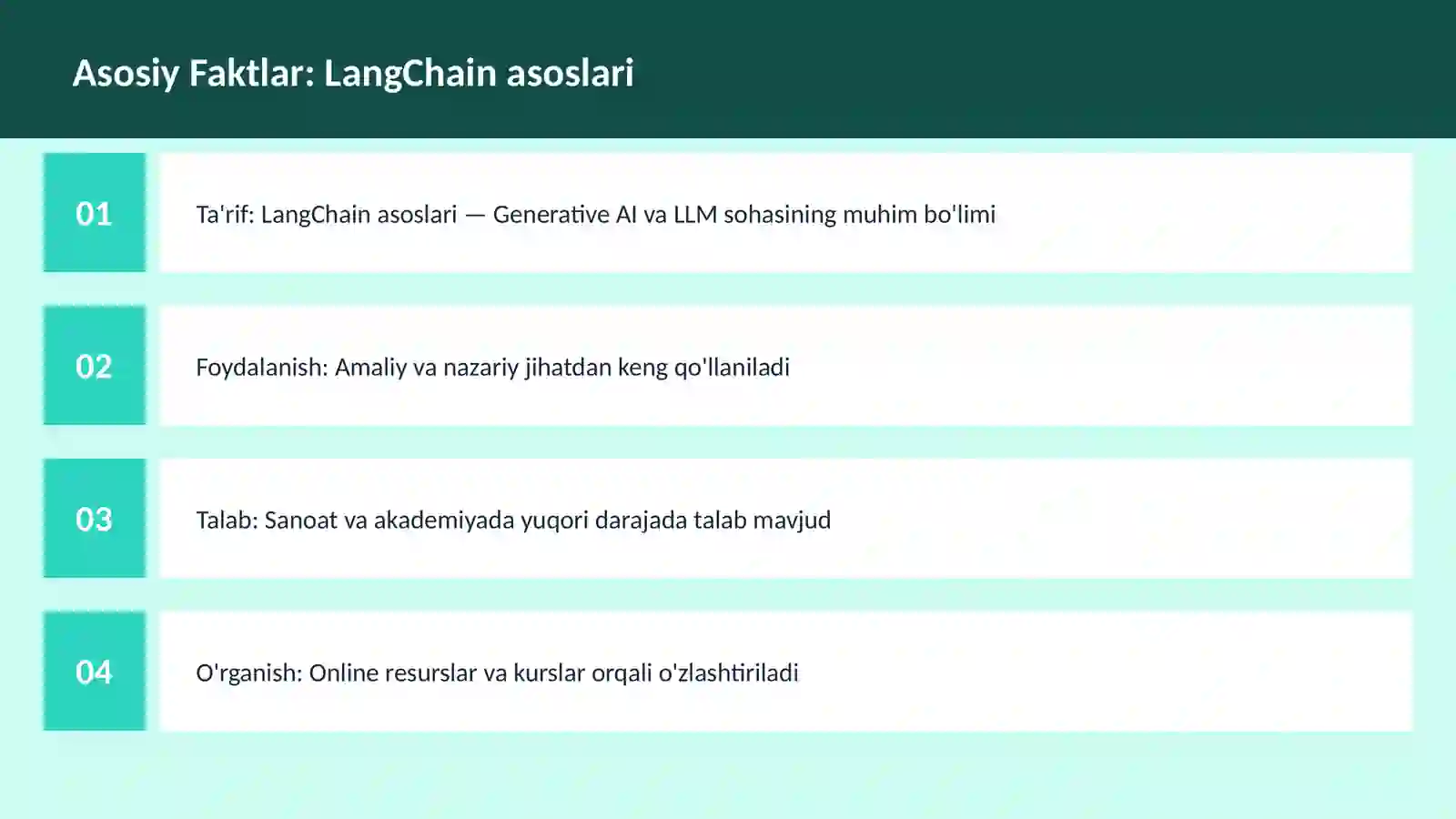 AI | GENERATIVE AI VA LLM 3