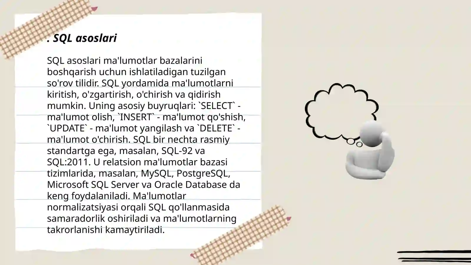 SQL asoslari 3