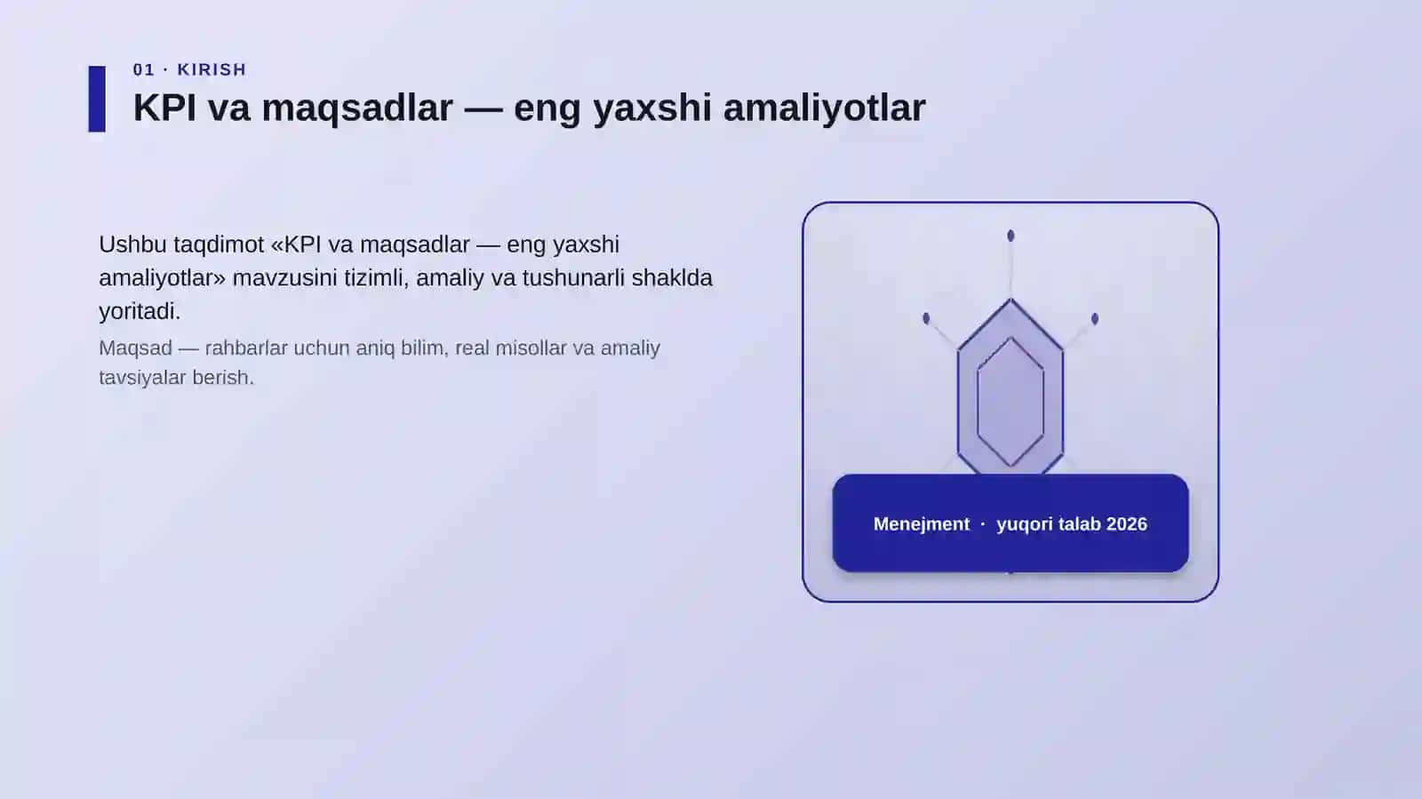KPI va maqsadlar — eng yaxshi amaliyotlar 3