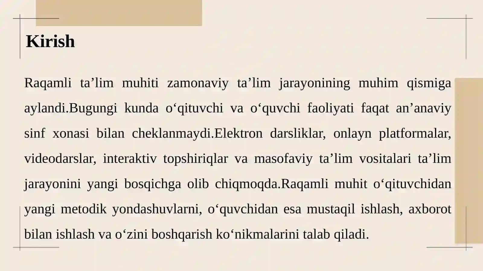 Raqamli ta’lim muhitida o‘qituvchi va o‘quvchi faoliyatining o‘ziga xos xususiyatlari 3