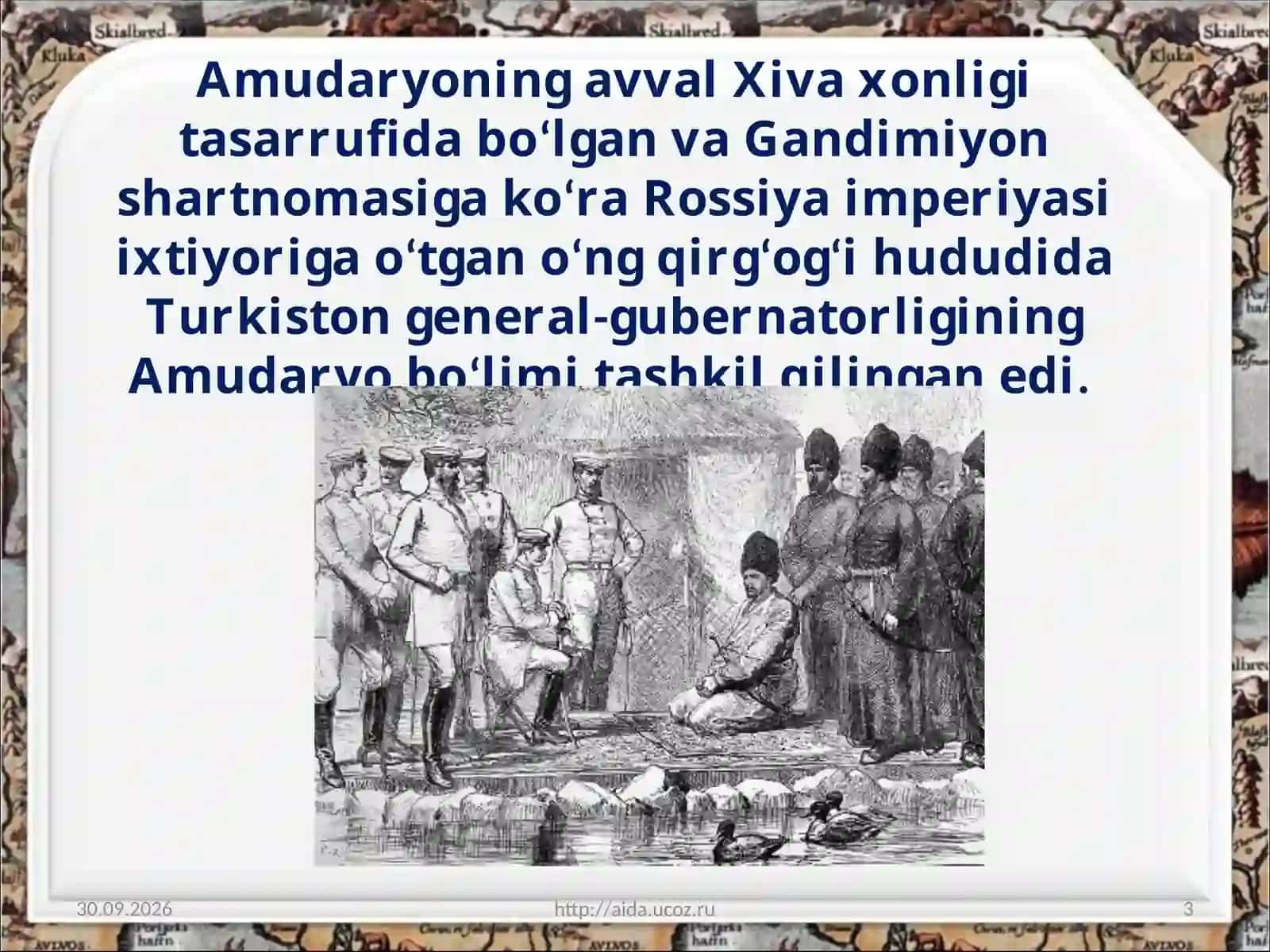 XIX asr oxiri – XX asr boshlarida Xiva xonligining davlat tuzumi va ijtimoiy-iqtisodiy ahvoli 3