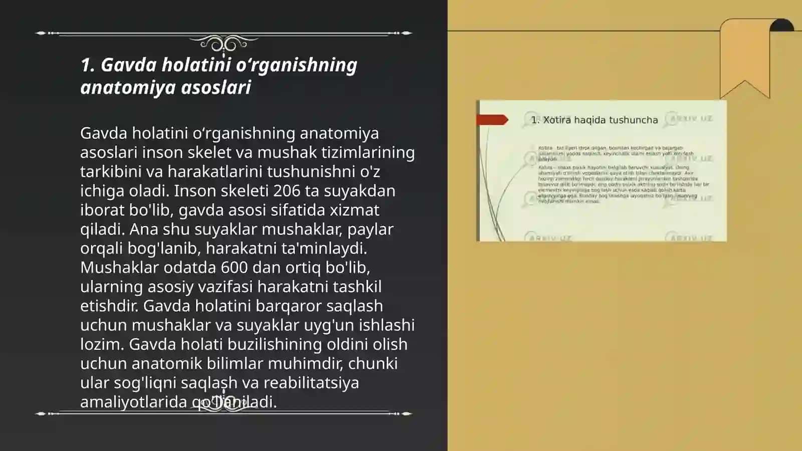 Gavda holatini oʻrganish fiziologik asoslari 3