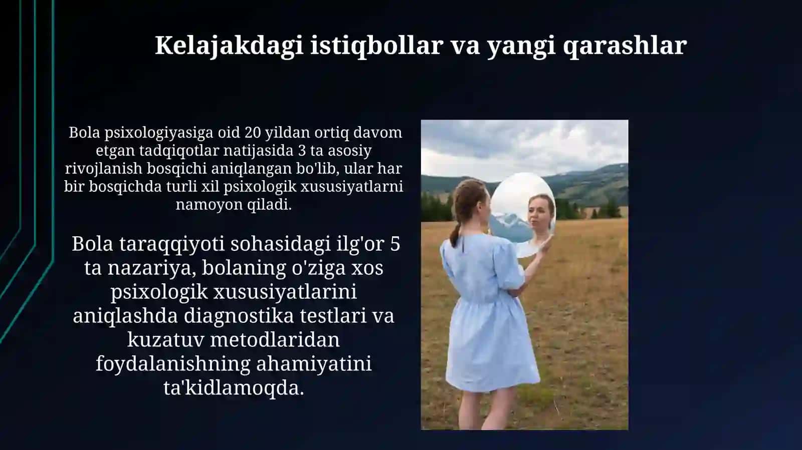 Bola shaxsini psixologik tabiati haqidagi qarashlarning özgarishi 3