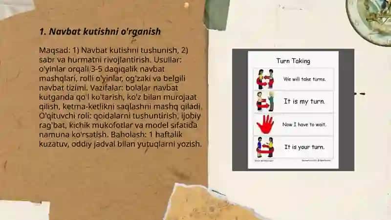 Navbat kutishni o'rganish 3