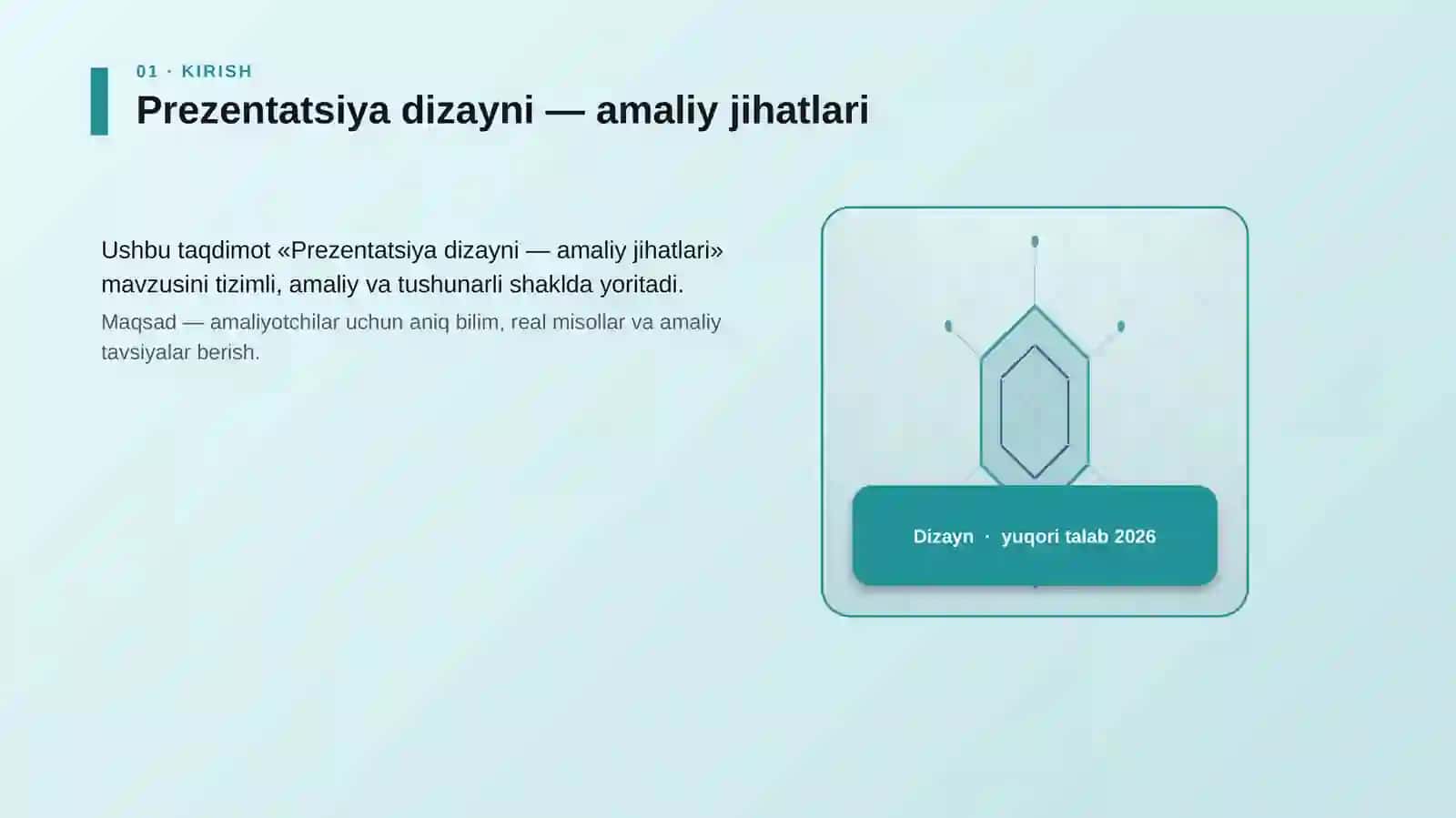 Prezentatsiya dizayni — amaliy jihatlari 3