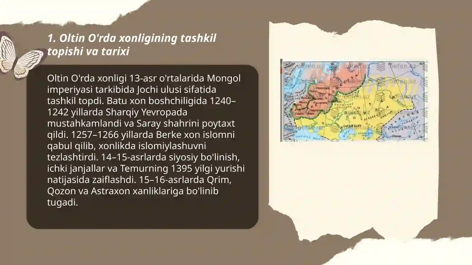 Oltin O'rda xonligi 3