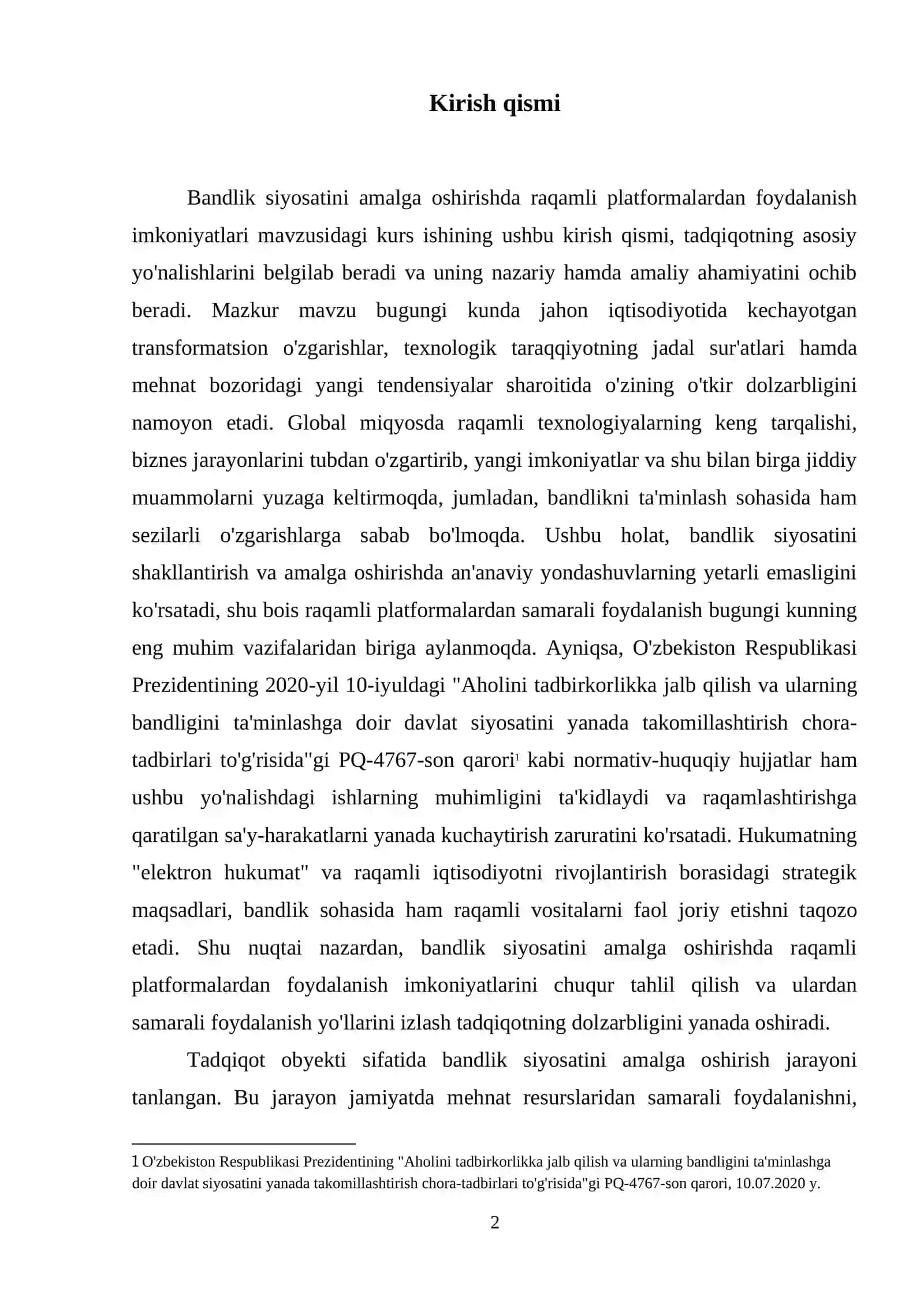 BANDLIK SIYOSATINI AMALGA OSHIRISHDA RAQAMLI PILATFORMALARDAN FOYDALANISH IMKONIYATLARI 3