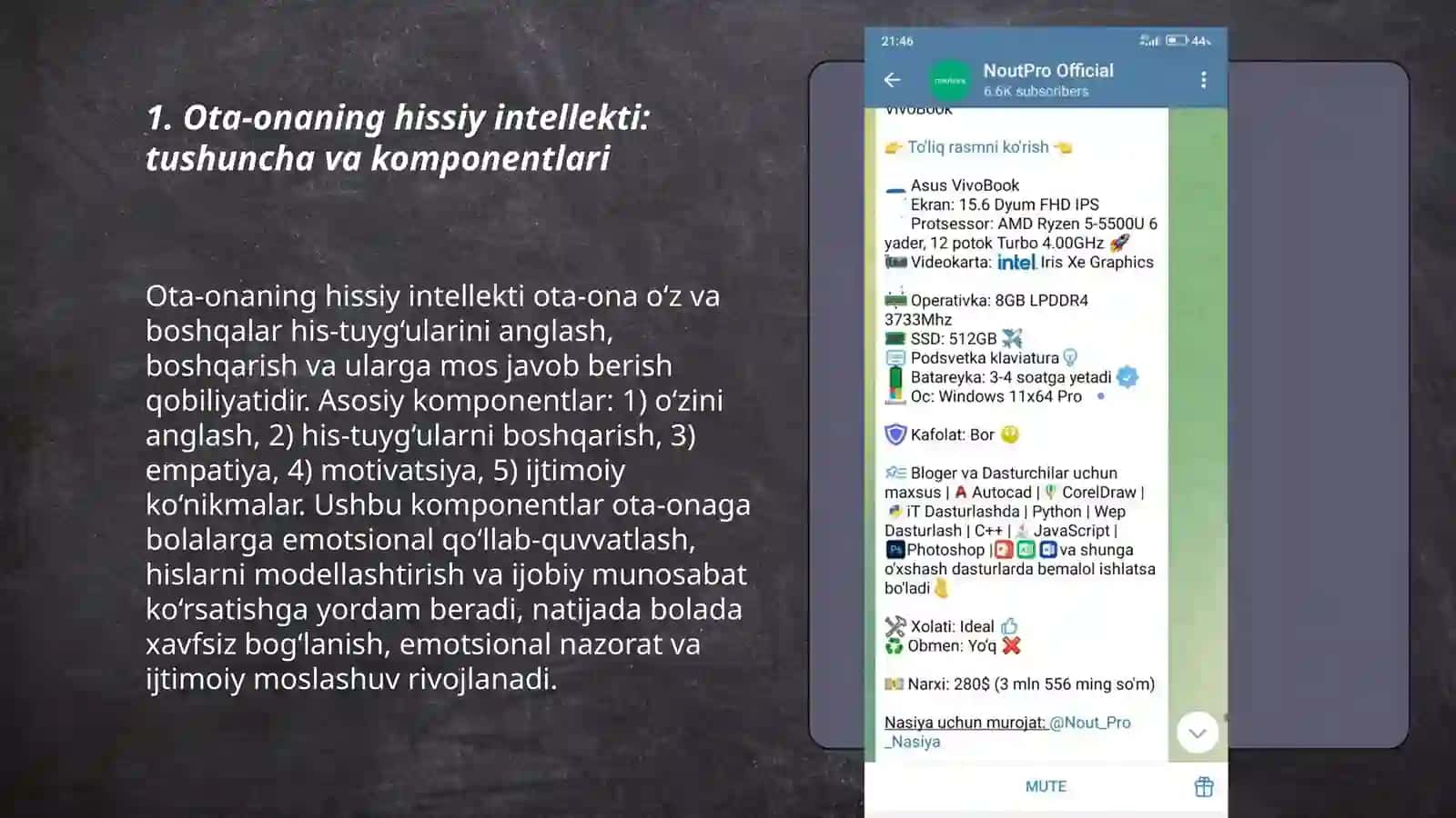 Ota onalikda hissiy intellektning bolalar rivojlanishiga tasiri 3